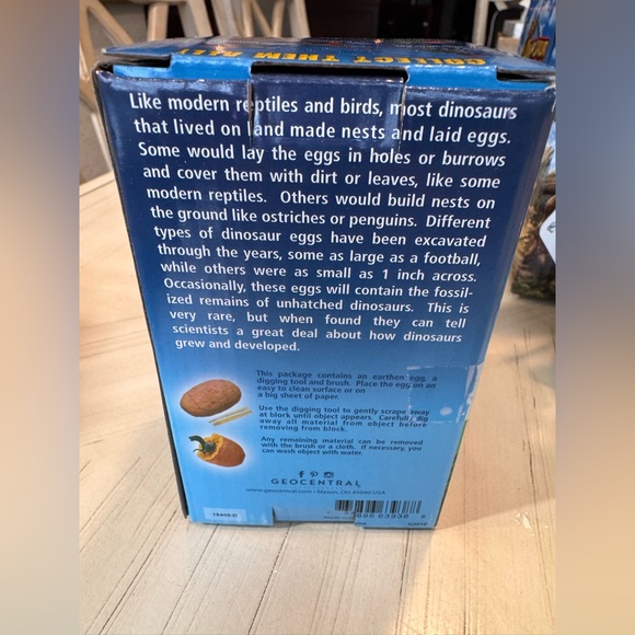 🦖 Dino Eggs – Growing & Excavating Set | Bundle of 3 Dinosaur Eggs 🦕 - Picture 11 of 12